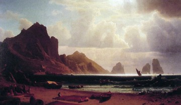La Marina Piccola Albert Bierstadt Peinture à l'huile